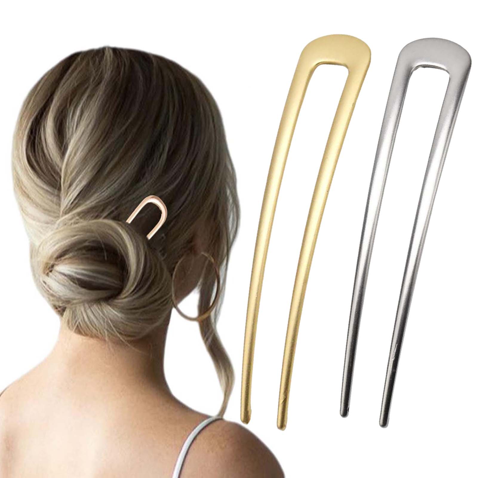 Tech Accessories For Women - Jepit Rambut Bentuk U Prancis Vintage