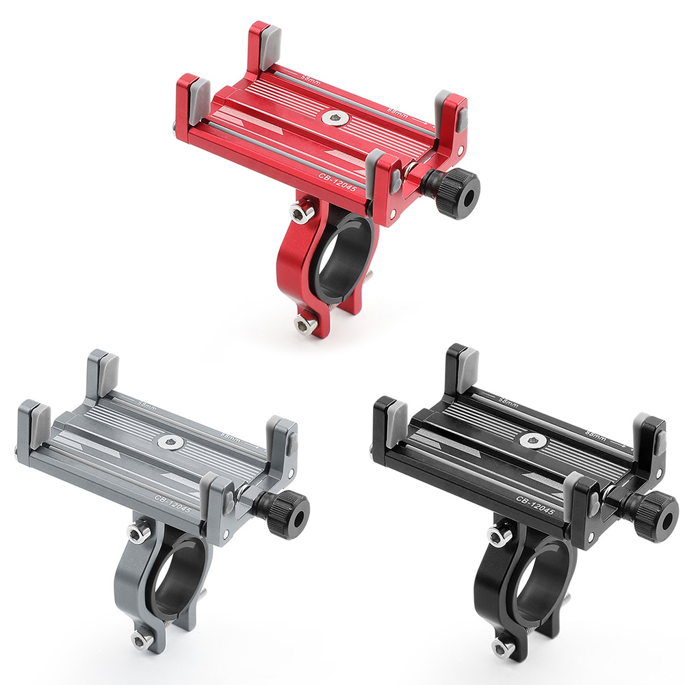 Phone Stand Aluminum - Dudukan Ponsel Sepeda MTB, Dudukan Ponsel