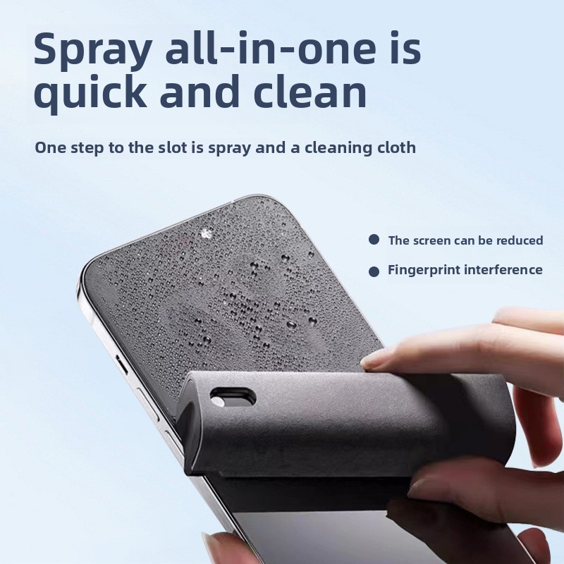 Screen Cleaner Spray - Lap Pembersih Semprot 2 In 1
