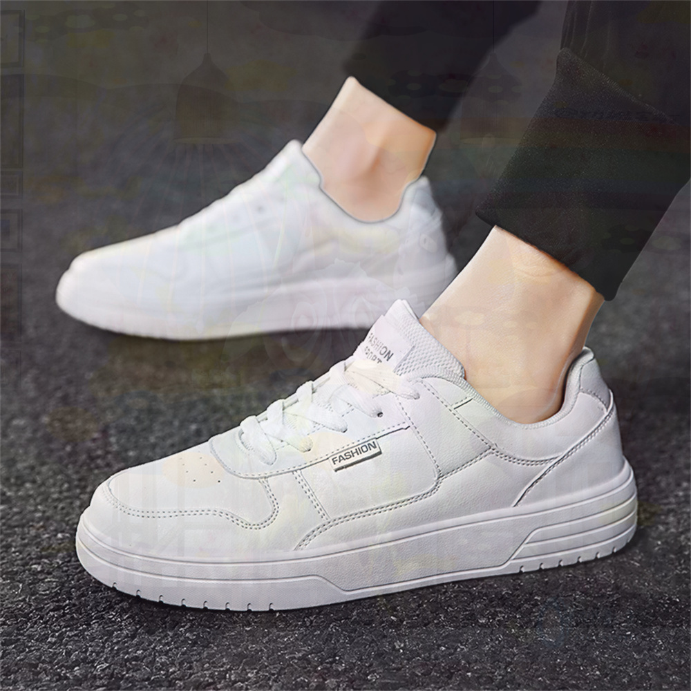 Tech Accessories Sale - Sepatu Kulit PU dengan Dasi 41