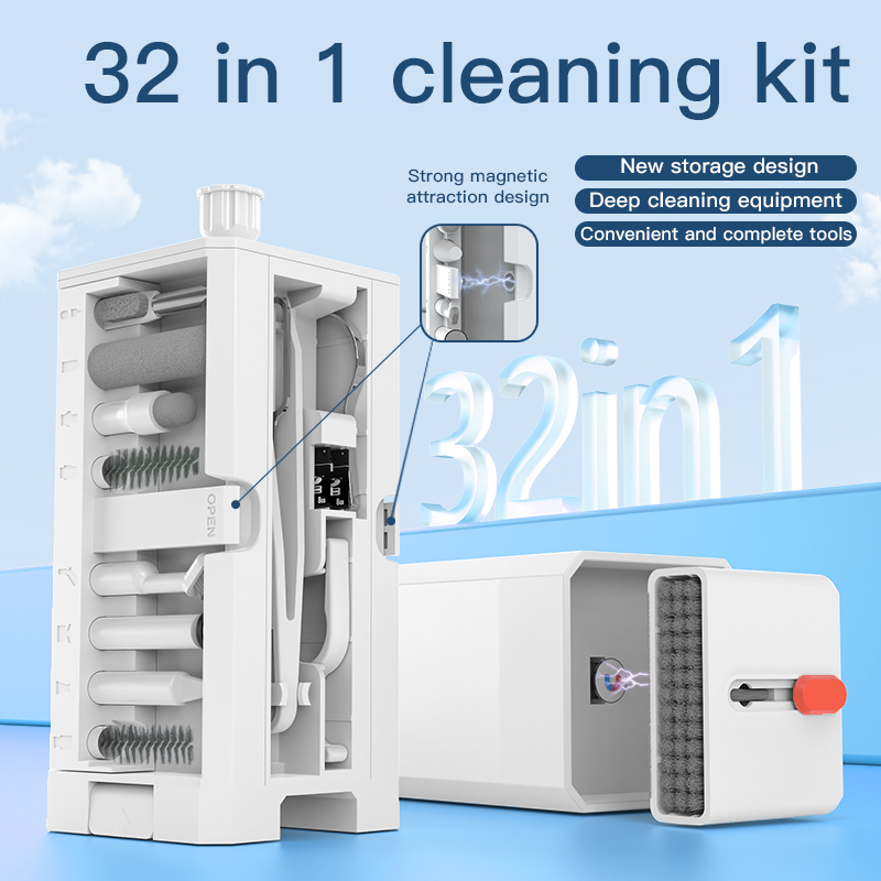 Screen Cleaner Spray - 32/1 Kit Pembersih Digital Sikat Pembersih