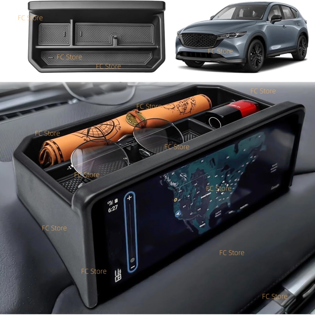 Tech Car Accessories - Untuk CX5 CX-5 2022-2025 Organizer Konsol