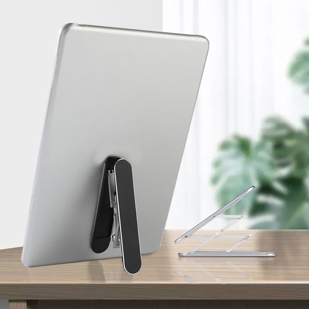 Phone Stand Aluminum - 1Pcs Penyangga Ponsel Lipat dari Bahan