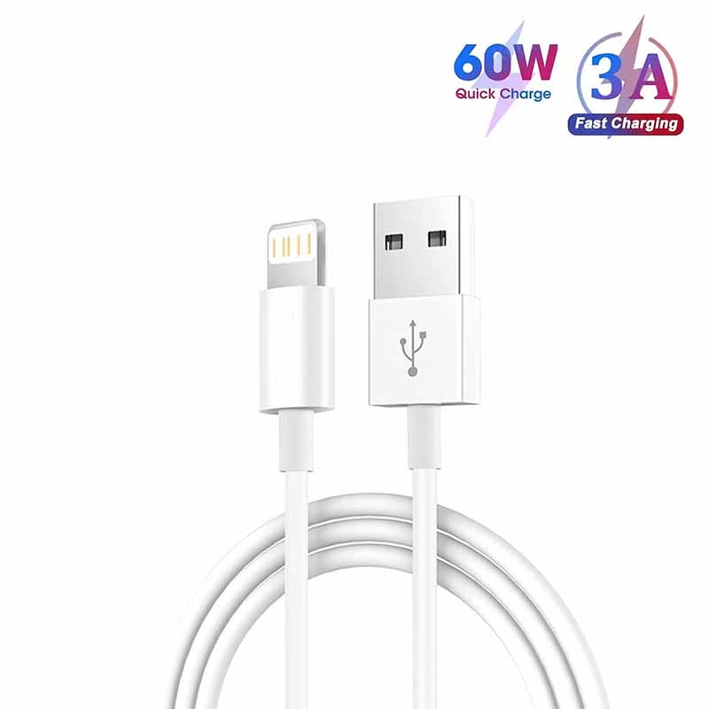 Tech Accessories Phone - Kabel USB A Ke Lightning 3A
