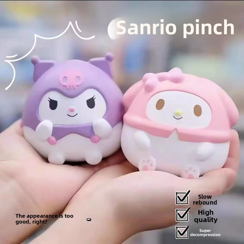 Tech Office Accessories - Mainan Squishy Bentuk Kuromi Lucu Kartun