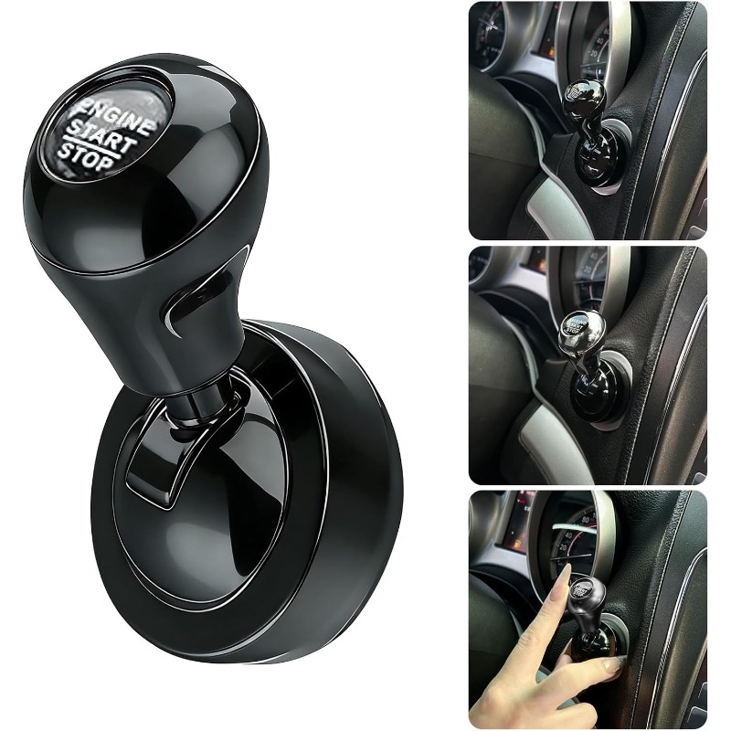 Tech Car Accessories - Dekorasi Joystick Retro Mobil Tombol Start