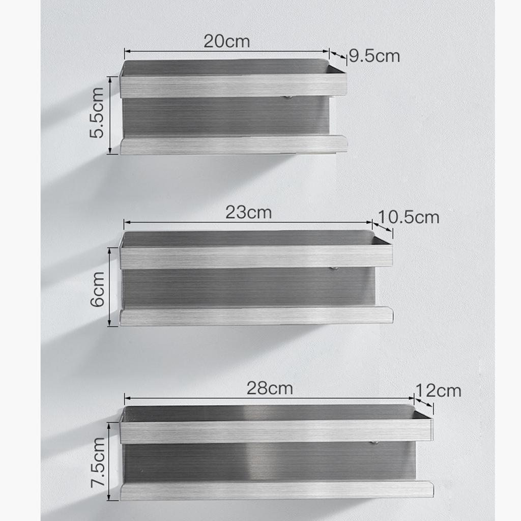 Tech Accessories Organizer - Rak Bumbu Gantung Stainless Steel, Organizer