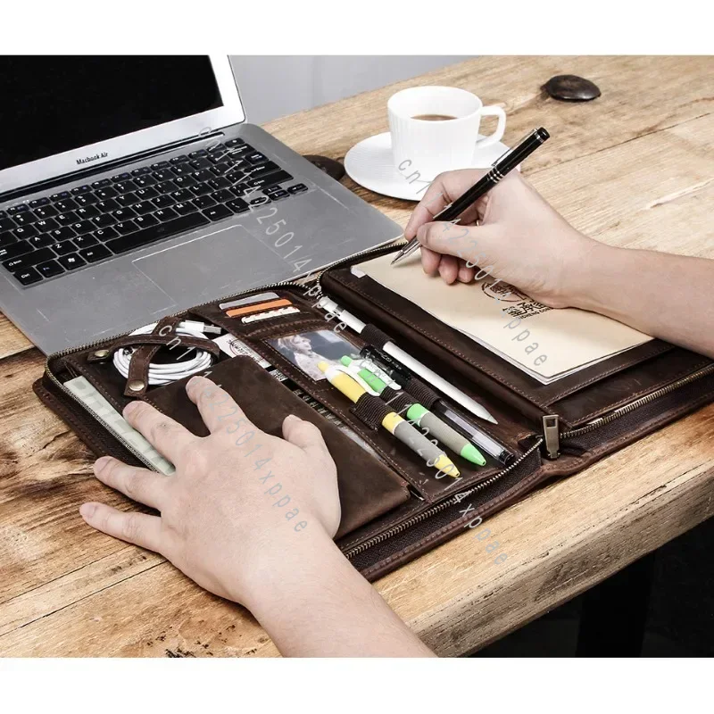 Tech Accessories For Ipad - Tas Penyimpanan Tablet Kulit untuk iPad