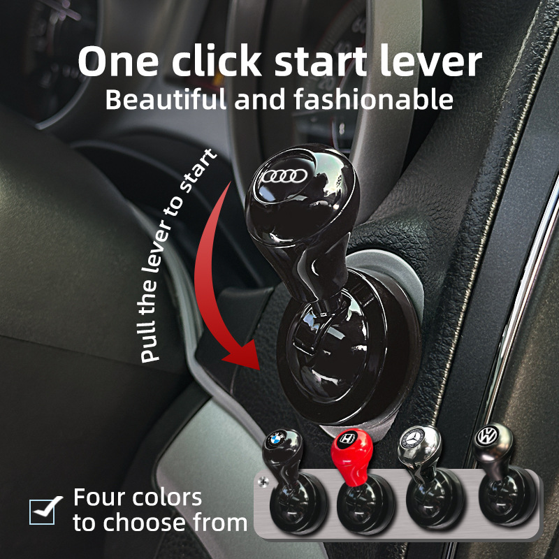 Tech Car Accessories - 1 Buah Tombol Start Mobil Satu