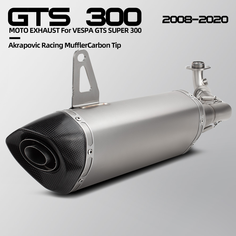 Knalpot motor Vespa GTS300 Sup - I Tech Accessories ulasan dan harga