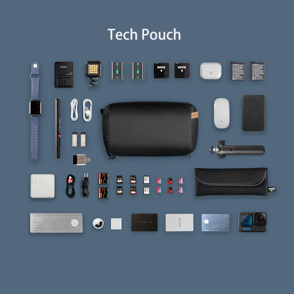 PGYTECH tas Organizer elektron - Tech Accessories Organizer ulasan dan harga