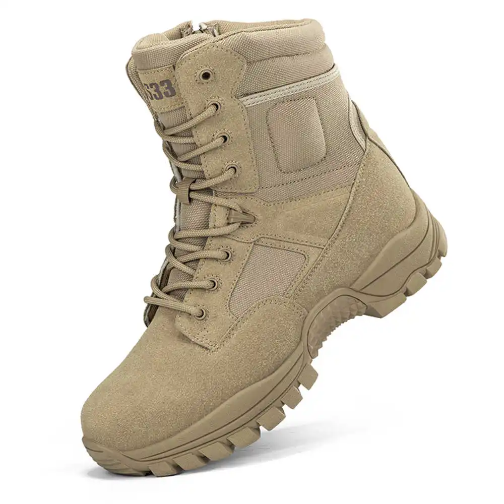 Sepatu boot kulit asli antisel - Tech Accessories Sale ulasan dan harga