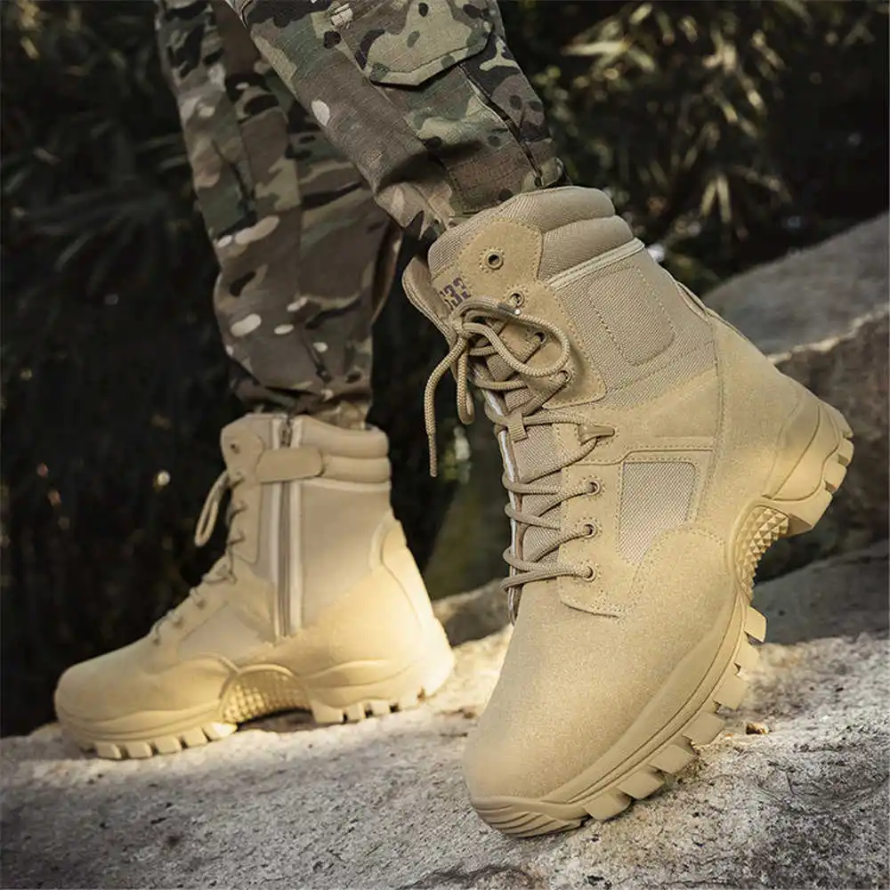 Sepatu boot kulit asli antisel - Tech Accessories Sale ulasan dan harga
