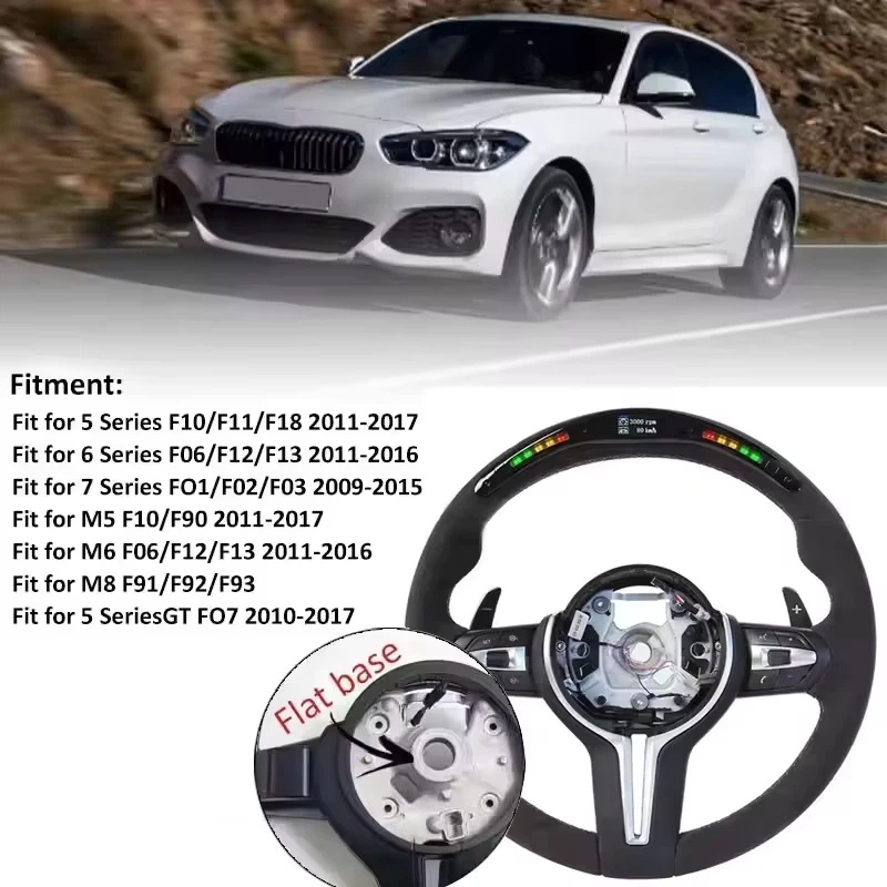 Setir Mobil Kulit Untuk BMW F1 - Tech Car Accessories ulasan dan harga