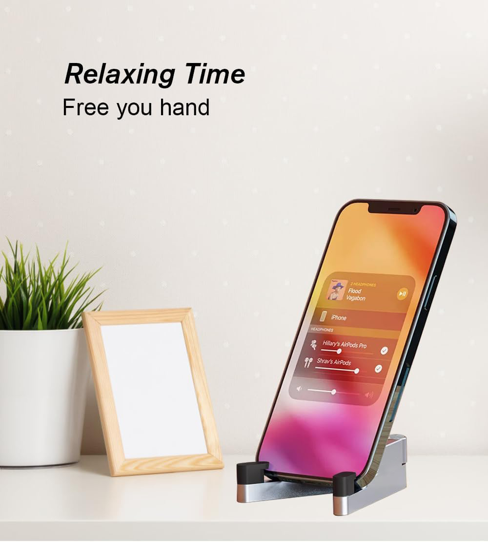 Dudukan Ponsel Lipat dari Alum - Phone Stand Aluminum ulasan dan harga