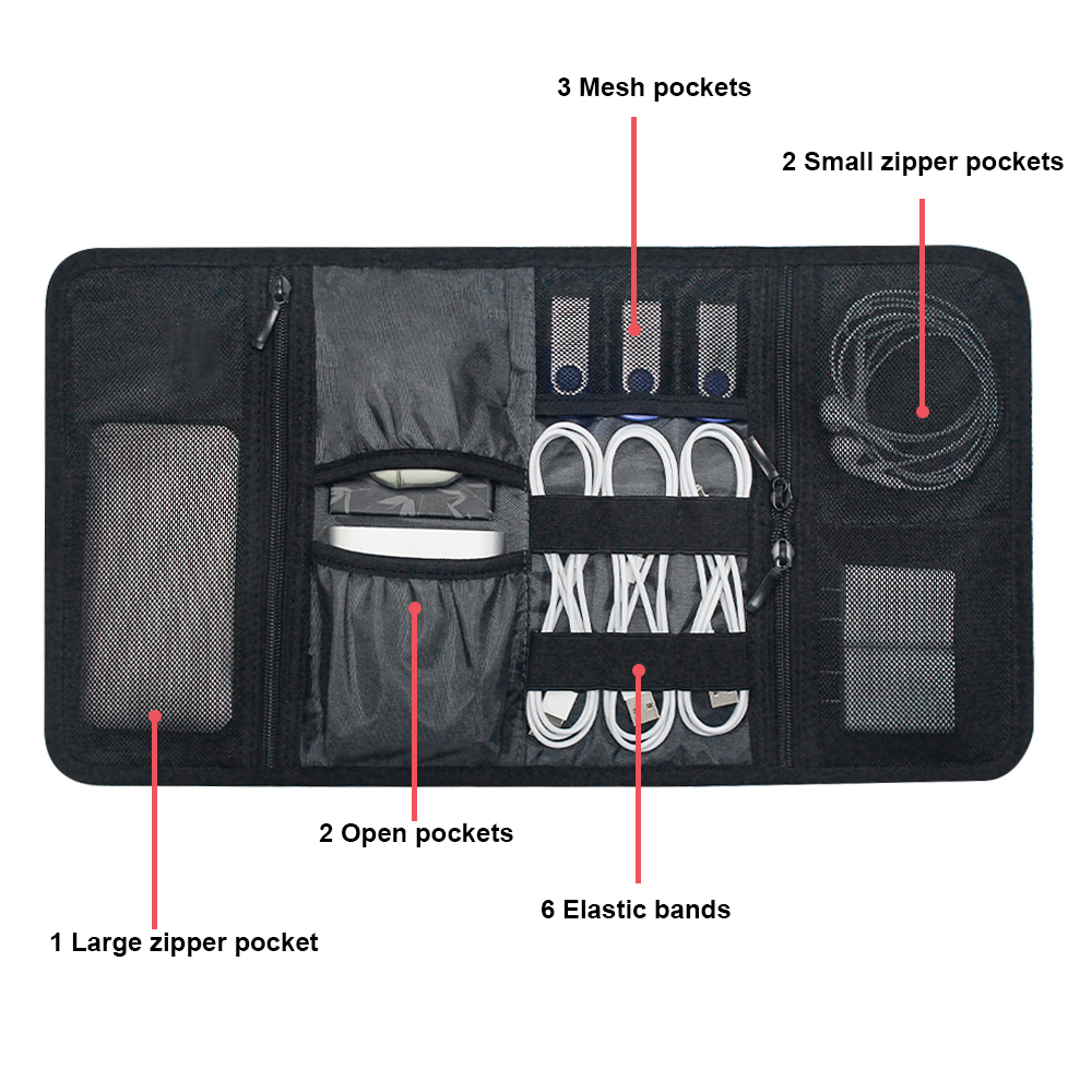 Tas Organizer Teknologi Tempat - Tech Office Accessories ulasan dan harga