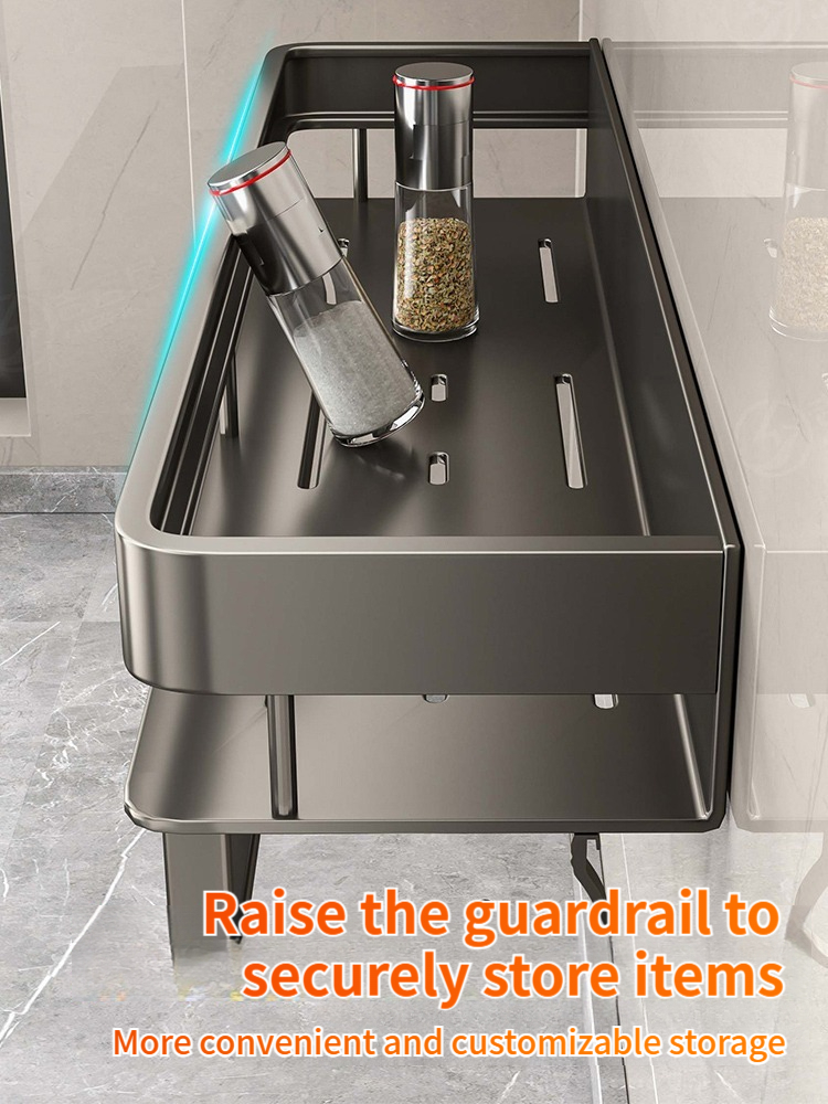 Rak Dapur Aluminium Rak Penyim - Tech Accessories Organizer ulasan dan harga