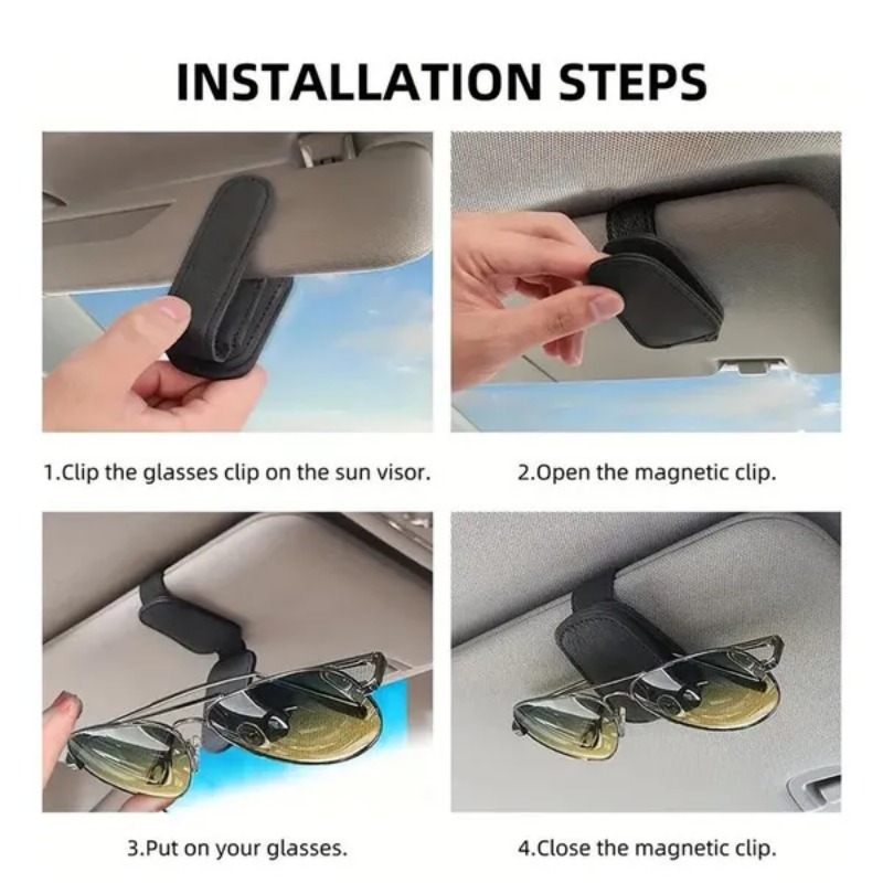 Penjepit Kacamata di Sun Visor - Tech Car Accessories ulasan dan harga