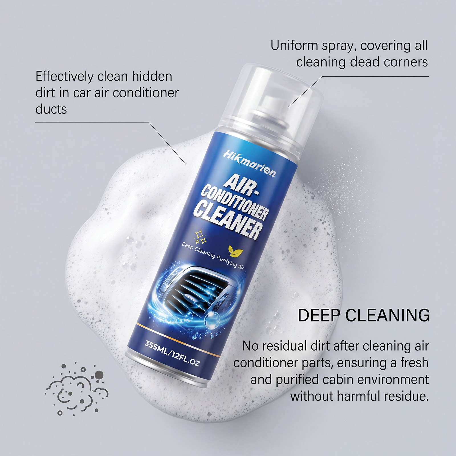 Semprotan Pembersih AC Mobil C - Screen Cleaner Spray ulasan dan harga