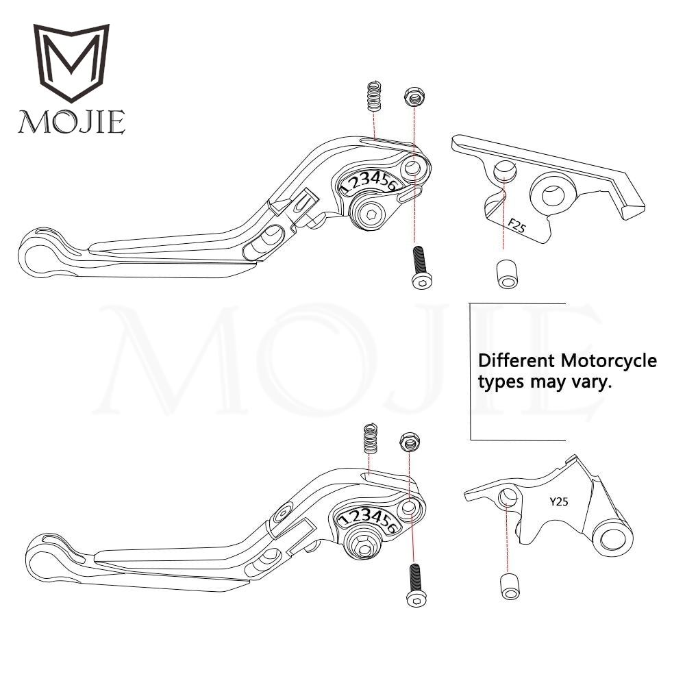 Tuas Rem dan Kopling Motor X-M - Tech X ulasan dan harga
