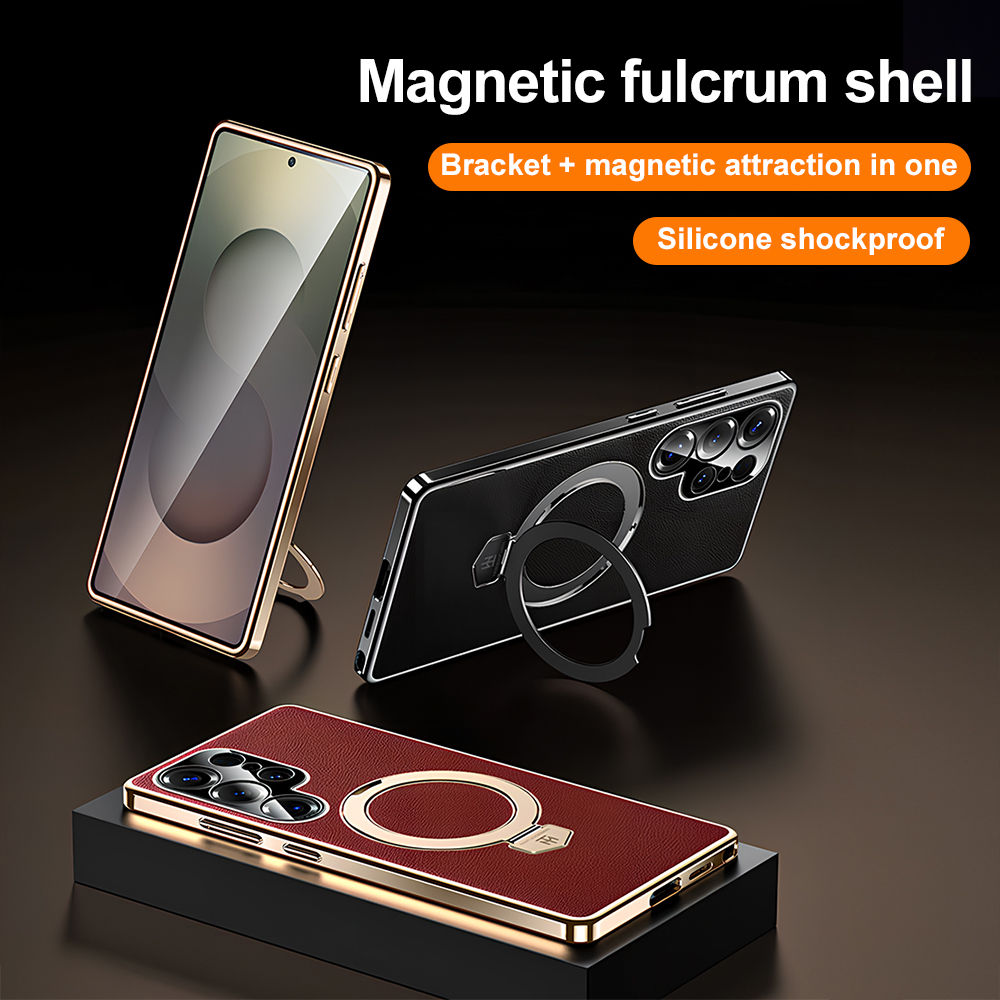 Casing Ponsel Magnetik Magsafe - Phone Stand Aluminum ulasan dan harga