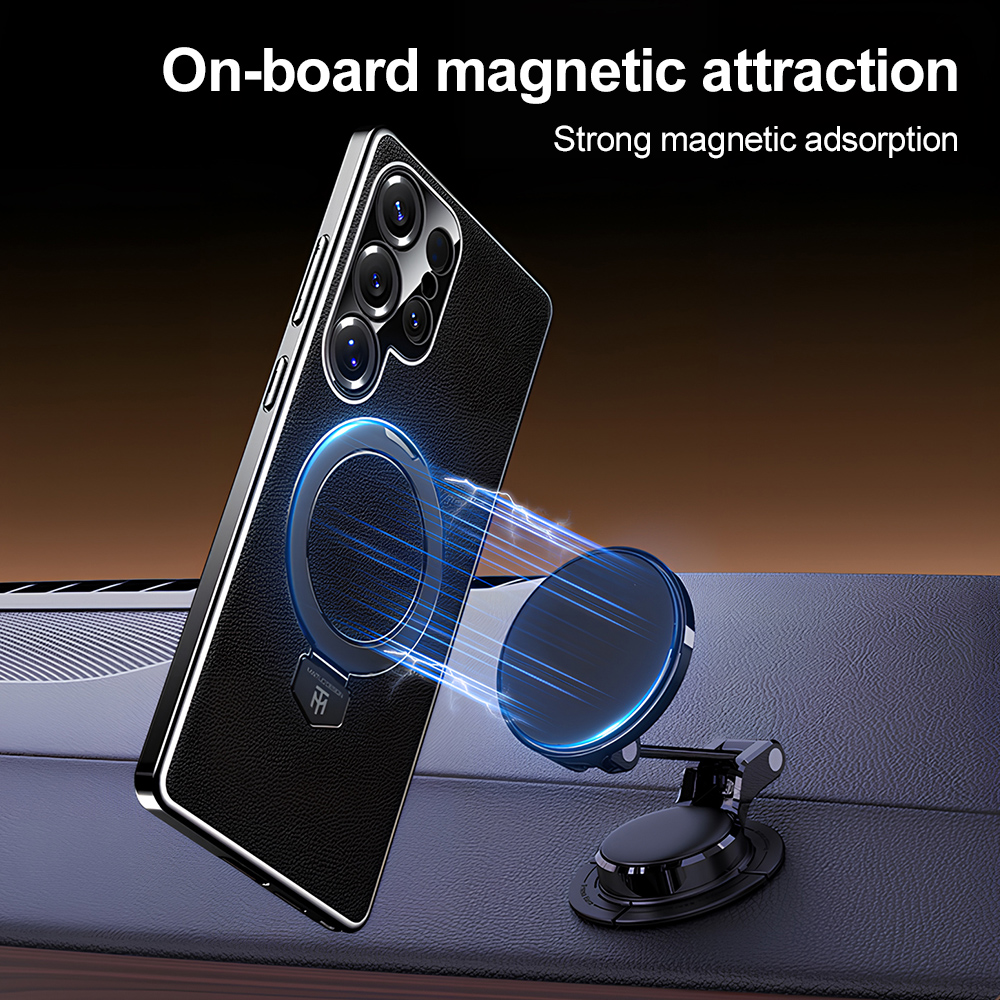 Casing Ponsel Magnetik Magsafe - Phone Stand Aluminum ulasan dan harga