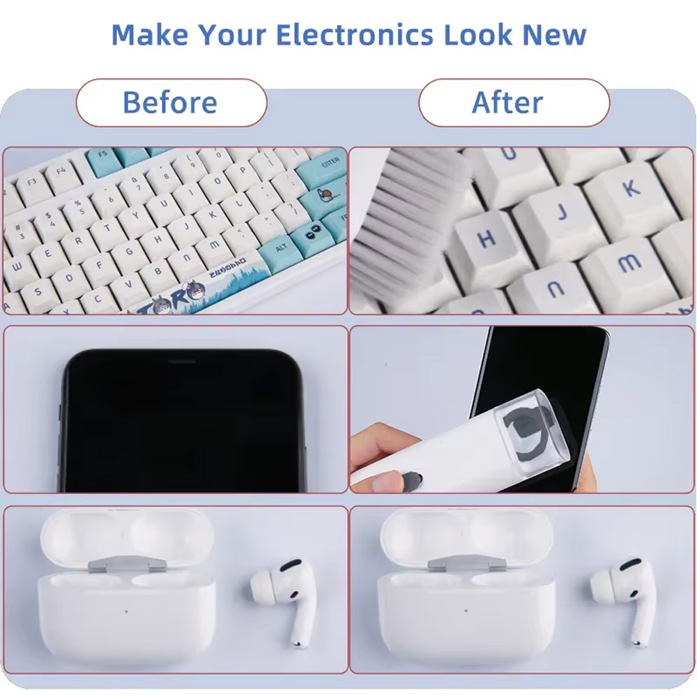 Kit Pembersih Keyboard 7-in-1  - Screen Cleaner Spray ulasan dan harga