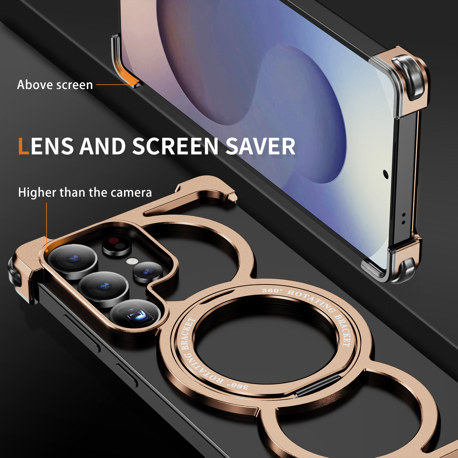 Casing Ponsel Aluminium Alloy  - Phone Stand Aluminum ulasan dan harga